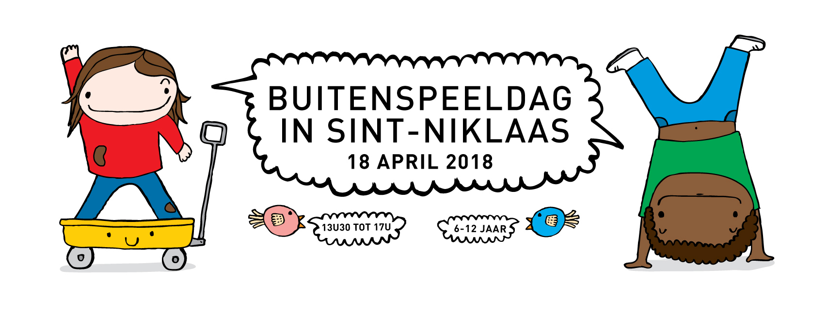 Buitenspeeldag Sint-Niklaas 18 april 2018 Buitenspeeldag Sint-Niklaas